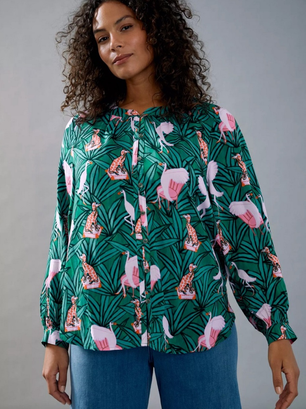 Dreamer Buttondown by Kendra Dandy for Anthropologie 20W